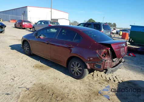 2012 Honda Civic Lx from USA, damaged, VIN 19XFB2F57CE105083